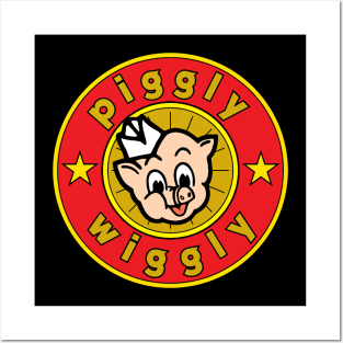 Piggly Wiggly | Gold Style Posters and Art